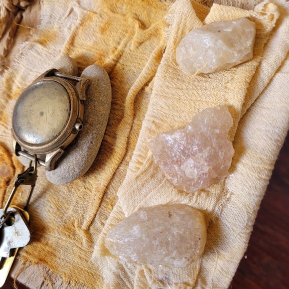 Handmade Art Journal Healing Crystal Rocks Time Dream Drawing Book Angel - Picture 6 of 14